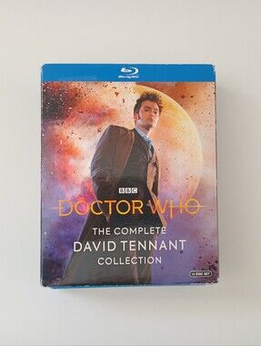 Doctor Who The Complete David Tennant Collection 14-Disc Blu-ray Box Set